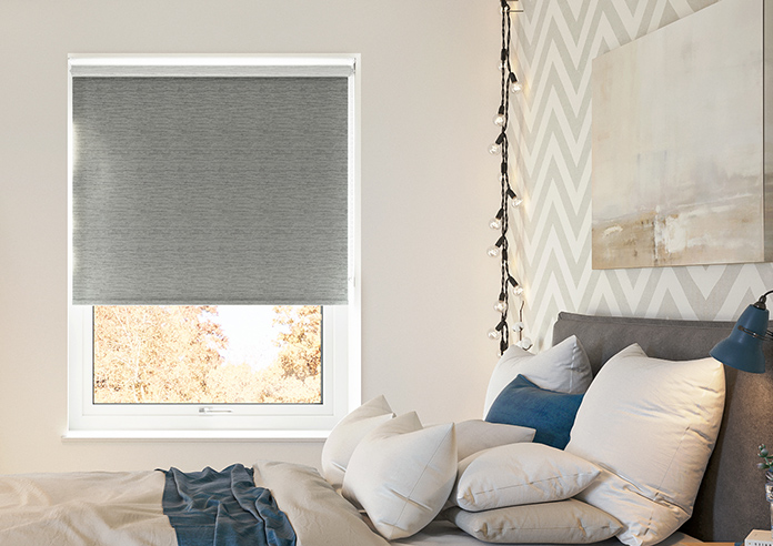 Torquay, Breeze Grey - Twist&Fit Roller Blind - Image 3